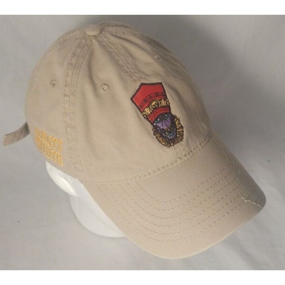 Kingdom Kome "All Beasts Show Their Teeth" Adjustable Strapback Hat/Cap-NICE!